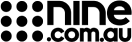 Nine.com AU Black Logo