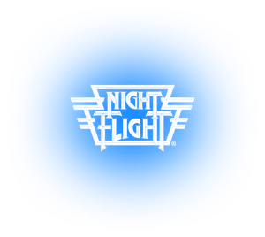 Night Flight Logo with Glow