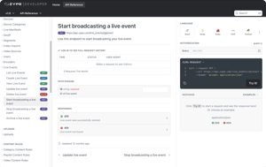 Broadcast a Live Event