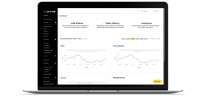Zype Analytics Landing Page Header